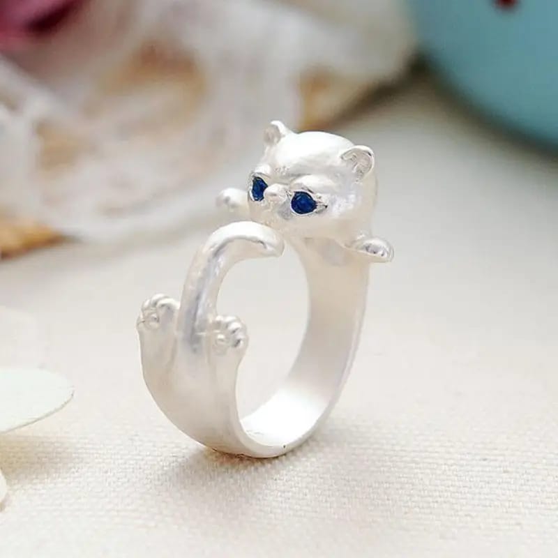 ANILLO GATO TRISTE