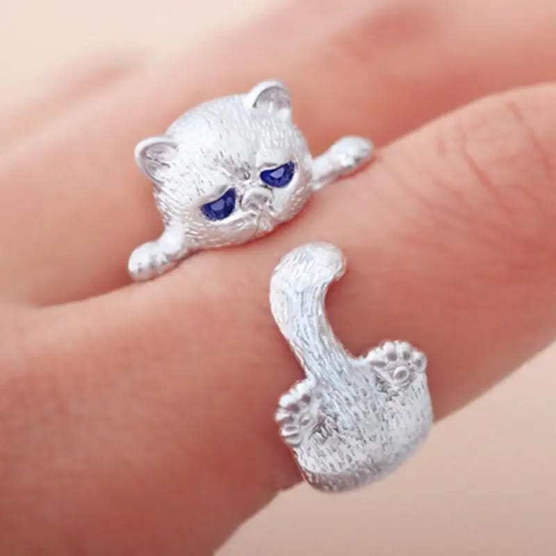 ANILLO GATO TRISTE