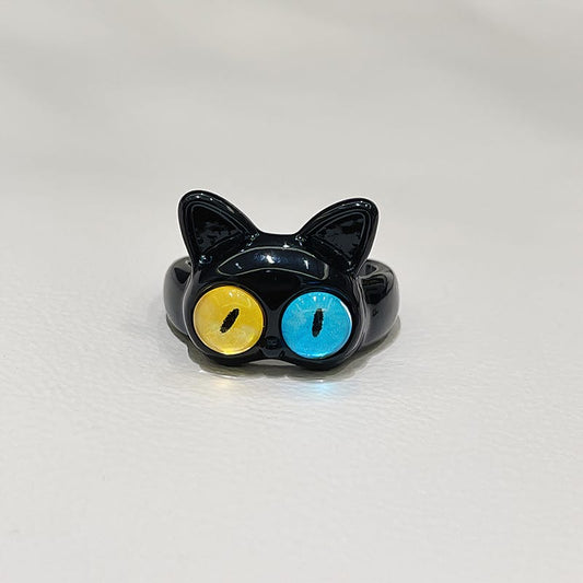 ANILLO GATO NEGRO